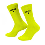BRITTO® SOCKS - Neon Green - Pack of 2