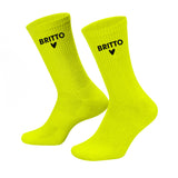 BRITTO® SOCKS - Neon Green - Pack of 2