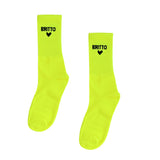BRITTO® SOCKS - Neon Green - Pack of 2
