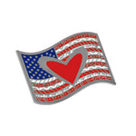 BRITTO® Pin - American Flag