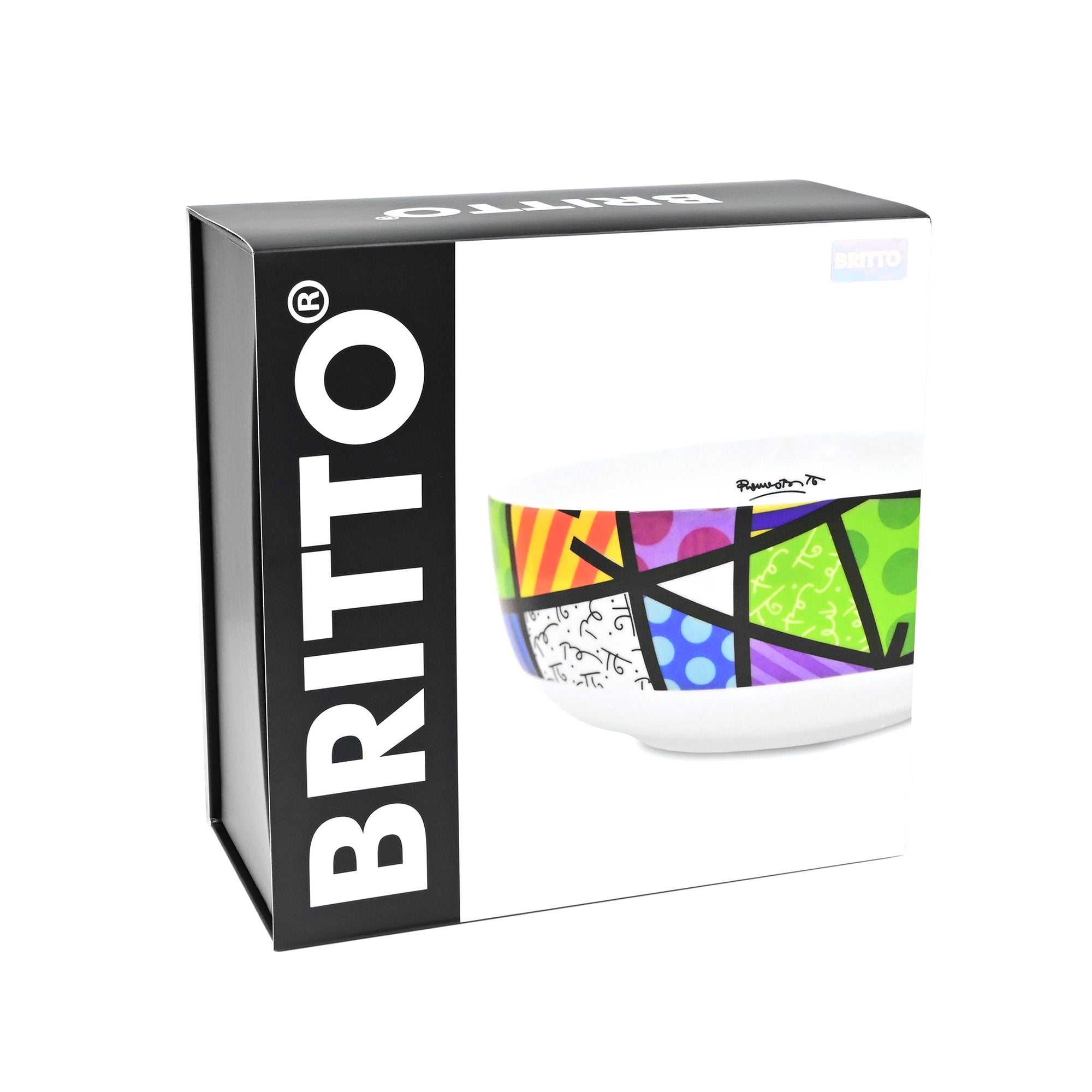 Colorful Landscape Britto Bowl - Shop Britto