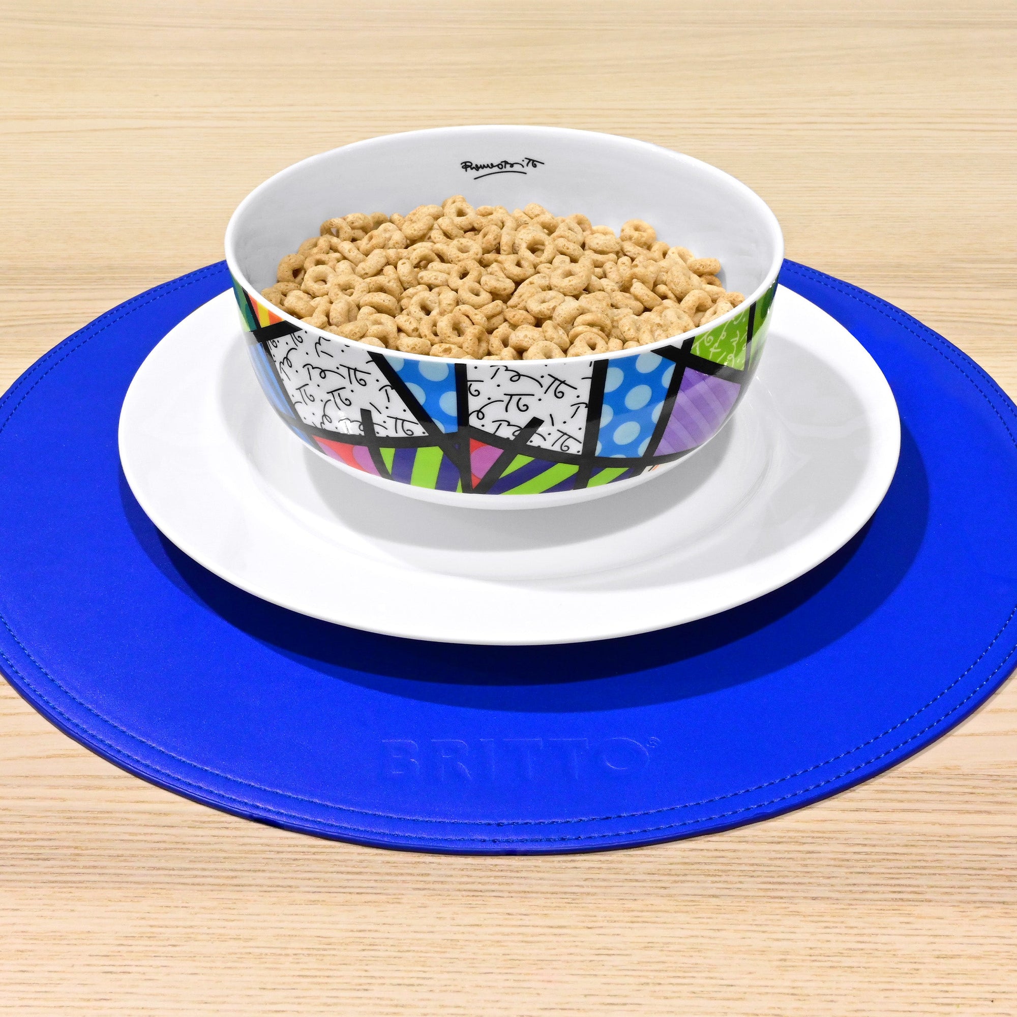 Colorful Landscape Britto Bowl - Shop Britto