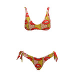 LIPS - Bikini Triangle Top with Bottom