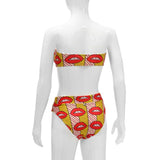 LIPS - Bikini Bandeau Top with Bottom