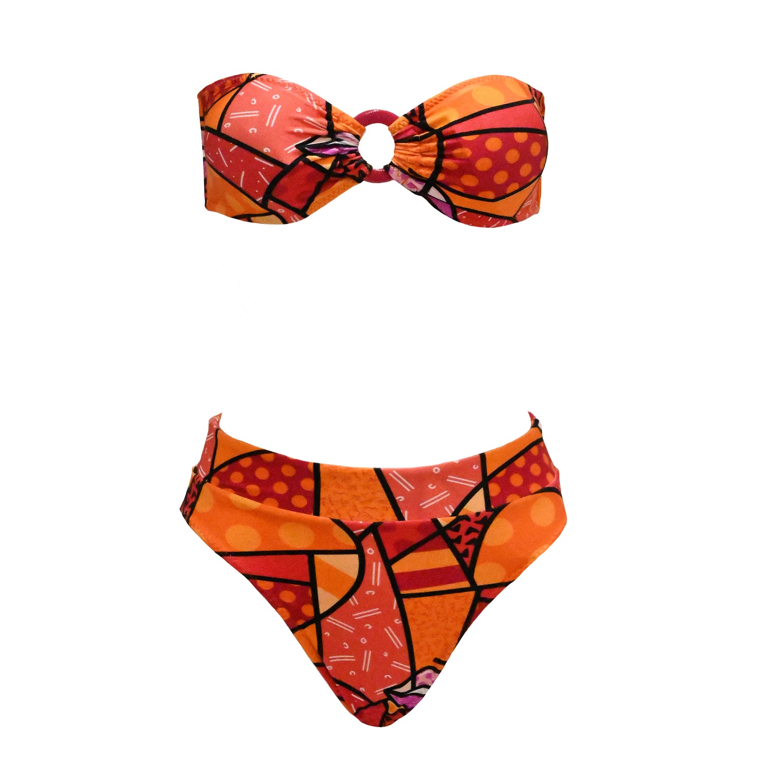 DELICIOUS - Bikini Bandeau Top with Bottom