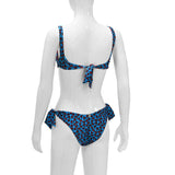 DIAMONDS IN THE SKY - Bikini Triangle Top with Bottom