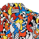BRITTO® Shirt - Men's Short Sleeve Button Down - CAMO