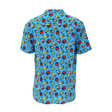 BRITTO® Shirt - Men's Short Sleeve Button Down - FRUITS