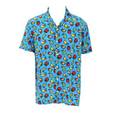 BRITTO® Shirt - Men's Short Sleeve Button Down - FRUITS