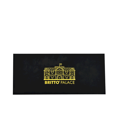 Romero Britto golden ticket  colorful pop art design