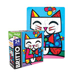 BRITTO - CAT JIGSAW PUZZLE - 24 PIECE