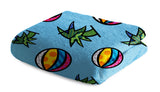 BRITTO® BEACH TOWEL - Limited Edition - MIAMI (BLUE)