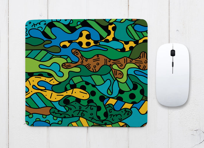 BRITTO® MOUSE PAD - GREEN CAMOFLAUGE