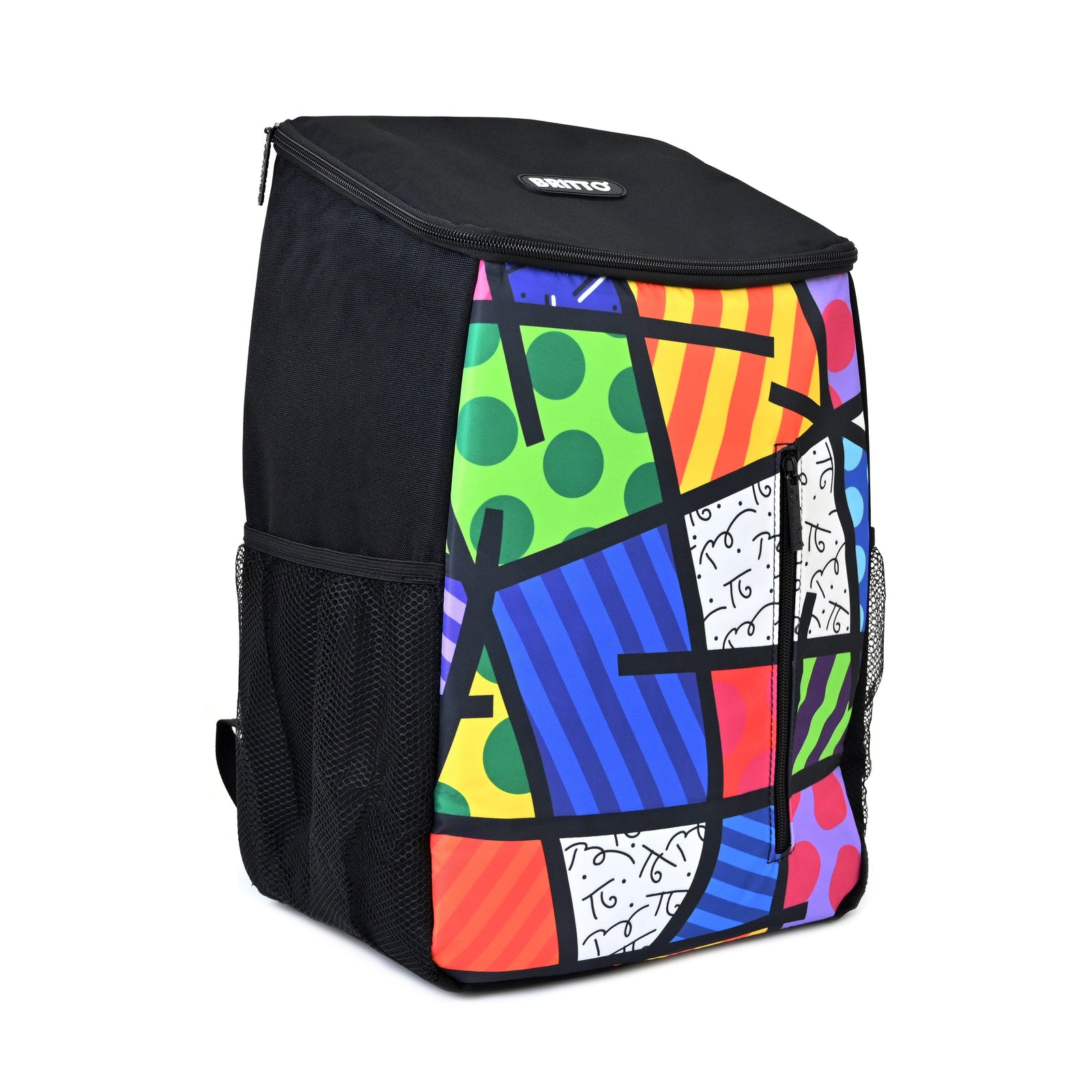 Romero Britto britto cooler bag colorful landscape  colorful pop art design