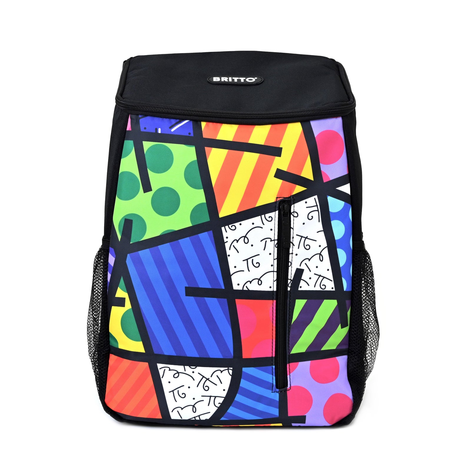 Romero Britto britto cooler bag colorful landscape  colorful pop art design