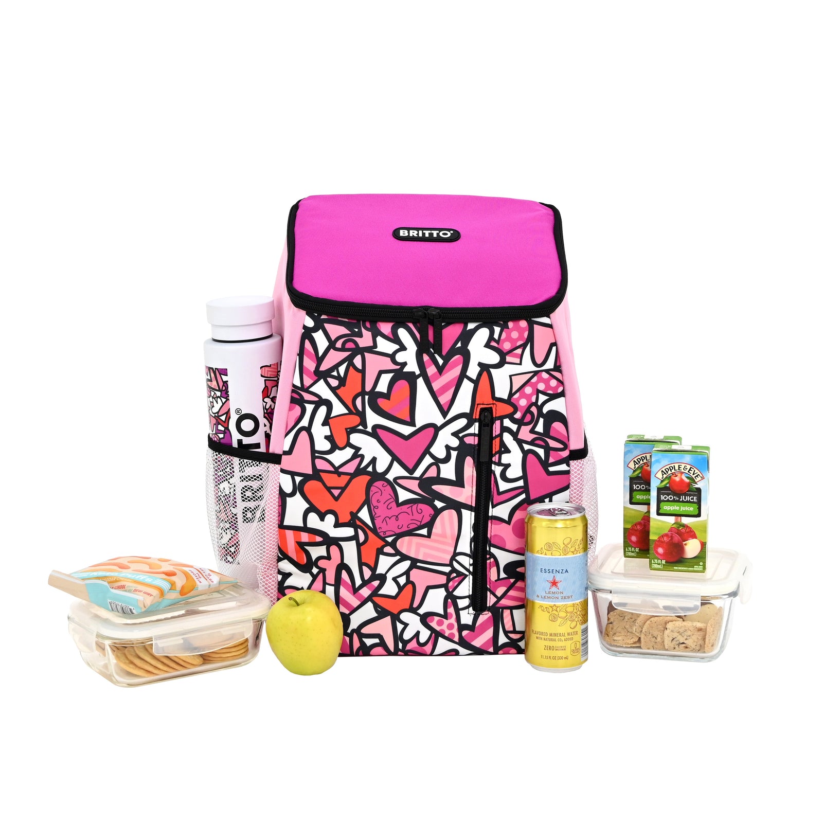 britto cooler bag alive hearts  artistic colorful design collectible