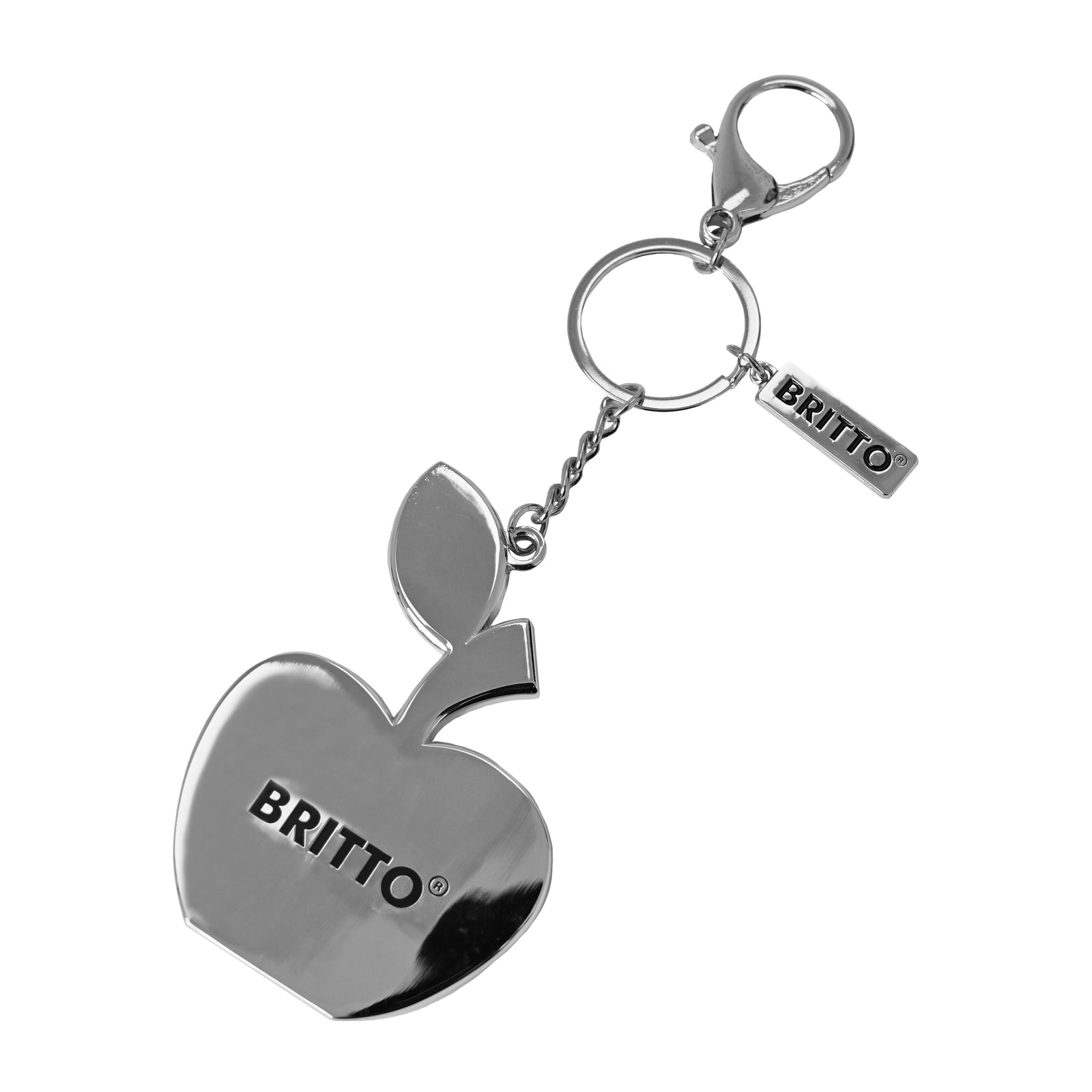 modern pop art britto keychain bag charm apple  vibrant home decor