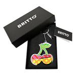 BRITTO® KEYCHAIN & BAG CHARM - CHERRIES