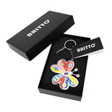 BRITTO® KEYCHAIN & BAG CHARM - GARDEN BUTTERFLY