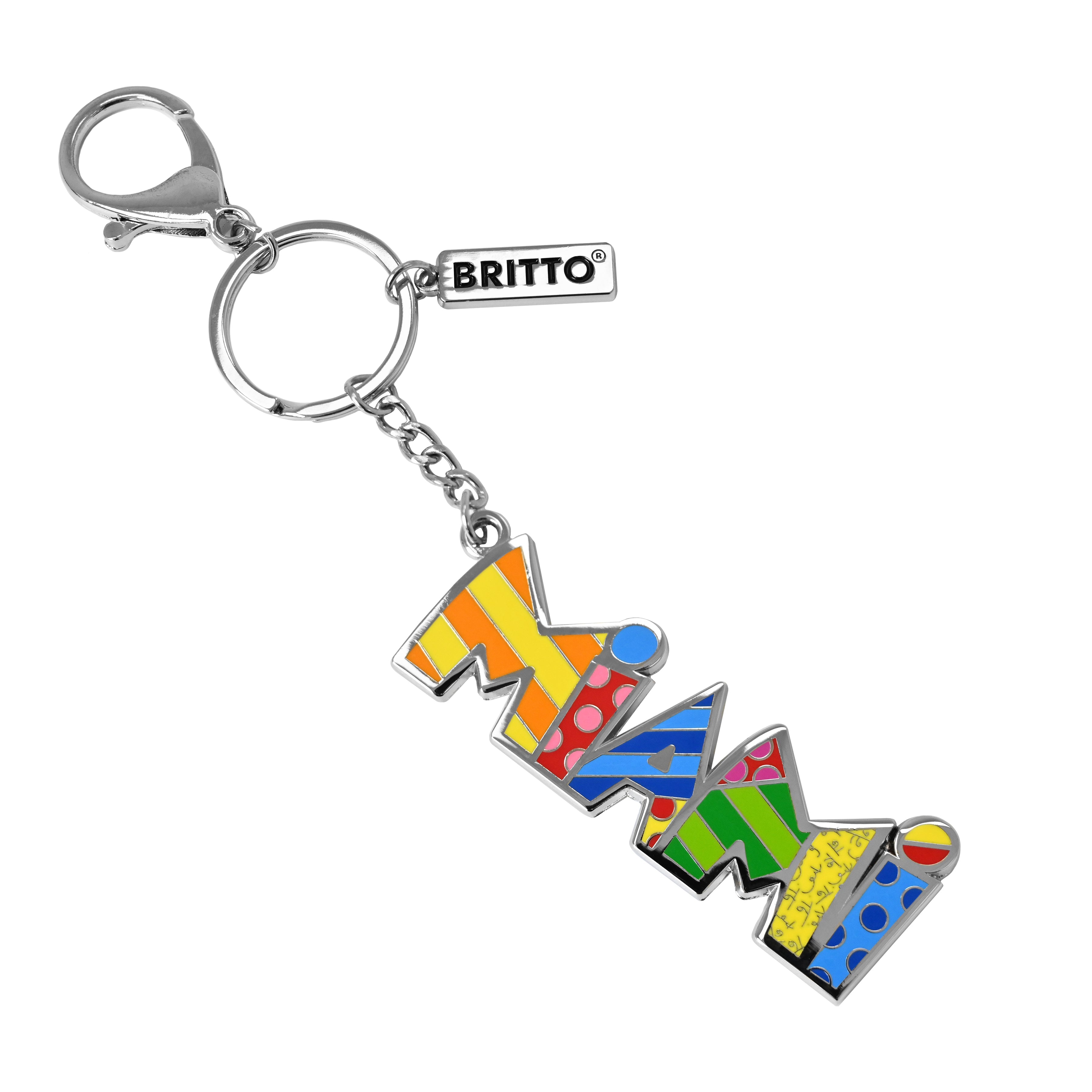 BRITTO® KEYCHAIN & BAG CHARM - MIAMI – Shop Britto