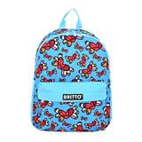 BRITTO BACKPACK - FLYING HEARTS (POLYESTER TWILL)