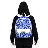 BRITTO® Backpack - BLUE GRAFFITI