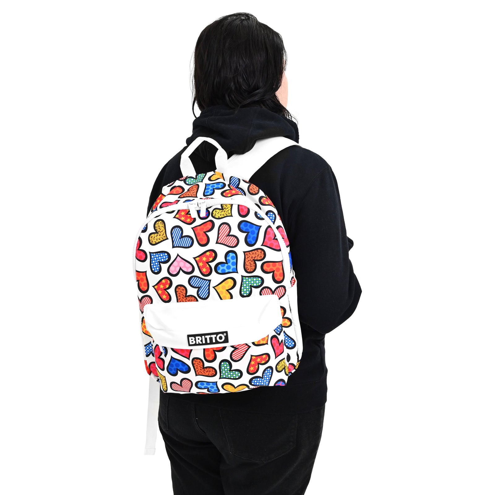 britto backpack hearts  colorful decorative collectible gift idea