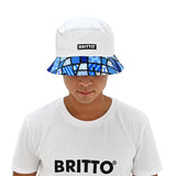 BRITTO® BUCKET HAT - Blue Landscape