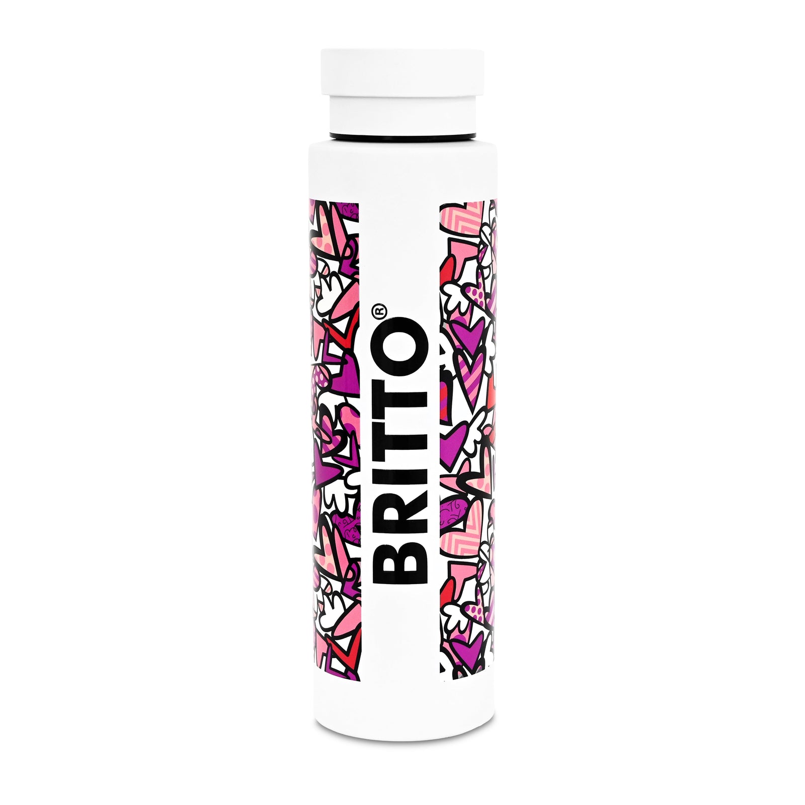 BRITTO® Water Bottle - Alive (White)