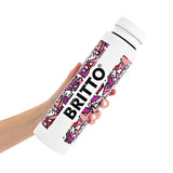 BRITTO® Water Bottle - Alive (White)