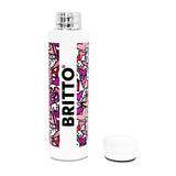 BRITTO® Water Bottle - Alive (White)