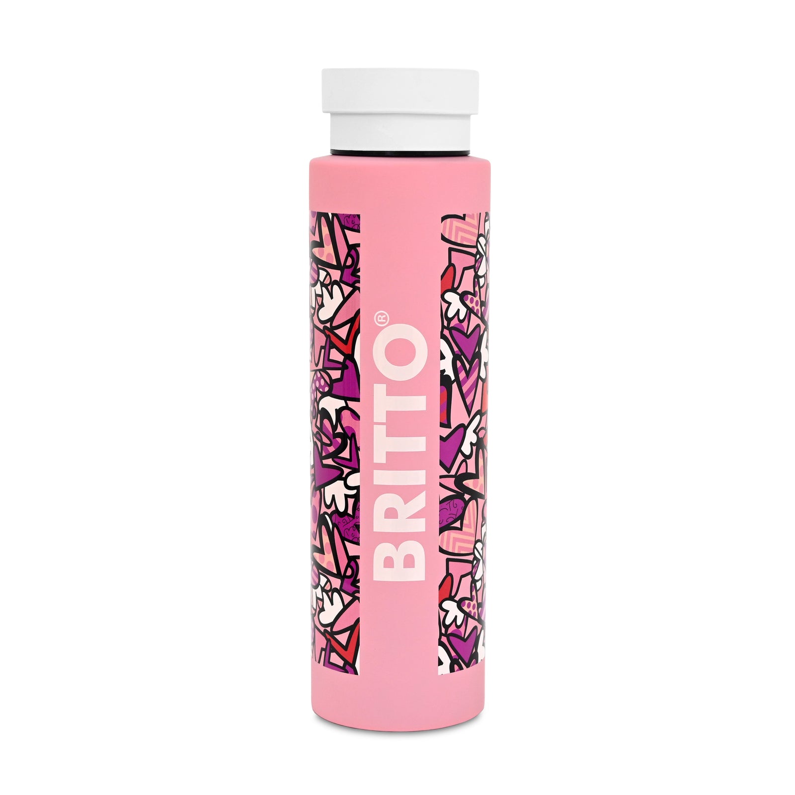 BRITTO WATER BOTTLE - ALIVE (PINK)
