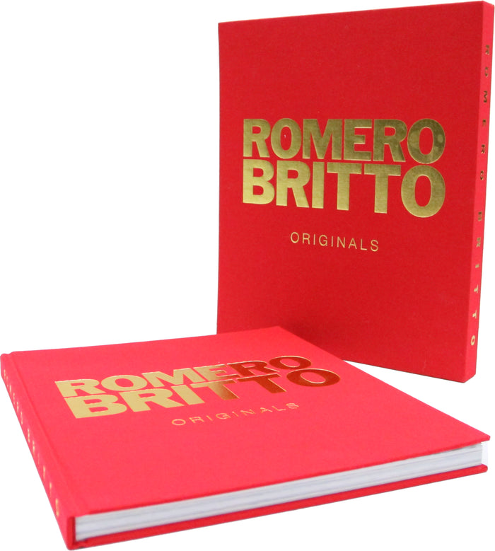 COFFEE TABLE BOOK - ROMERO BRITTO - VIP EDITION (RED)