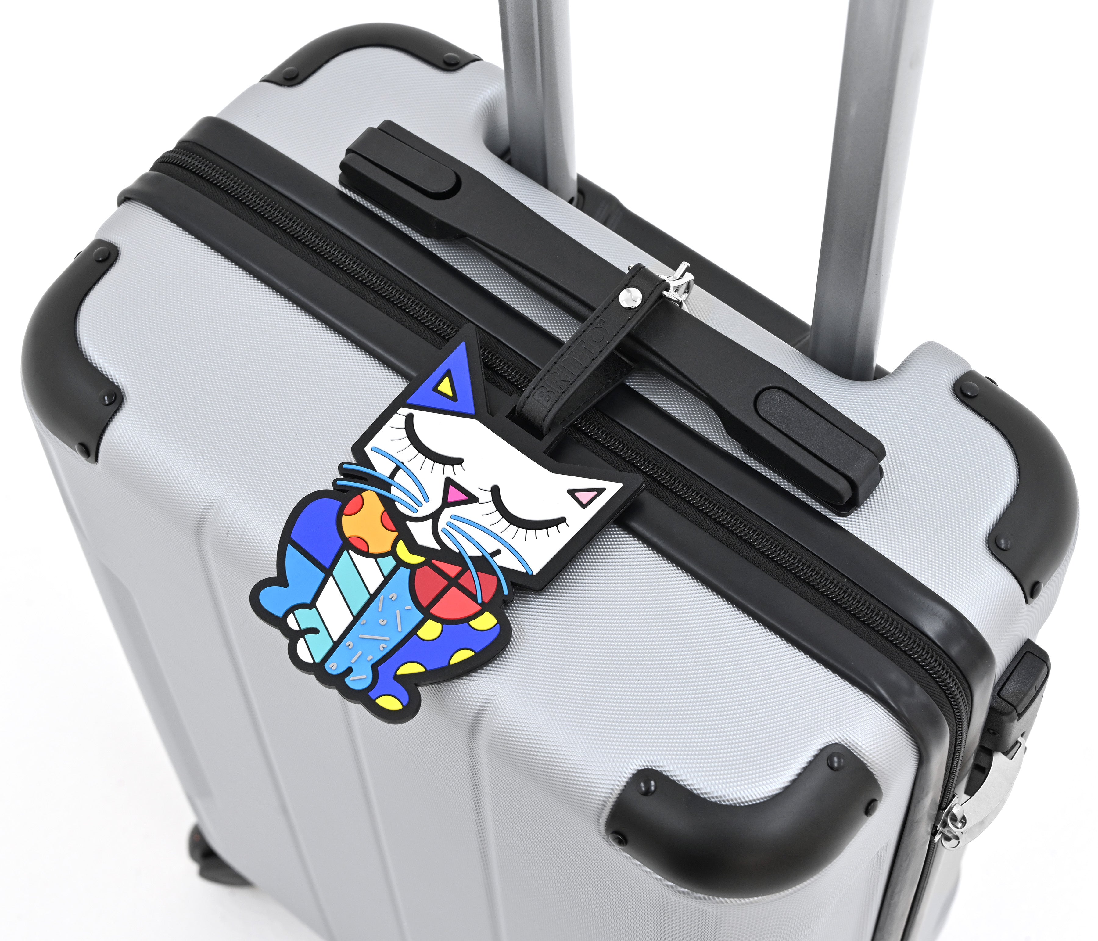 BRITTO】 ALLIGATOR ラゲージタグ Alligator Britto Luggage Tag