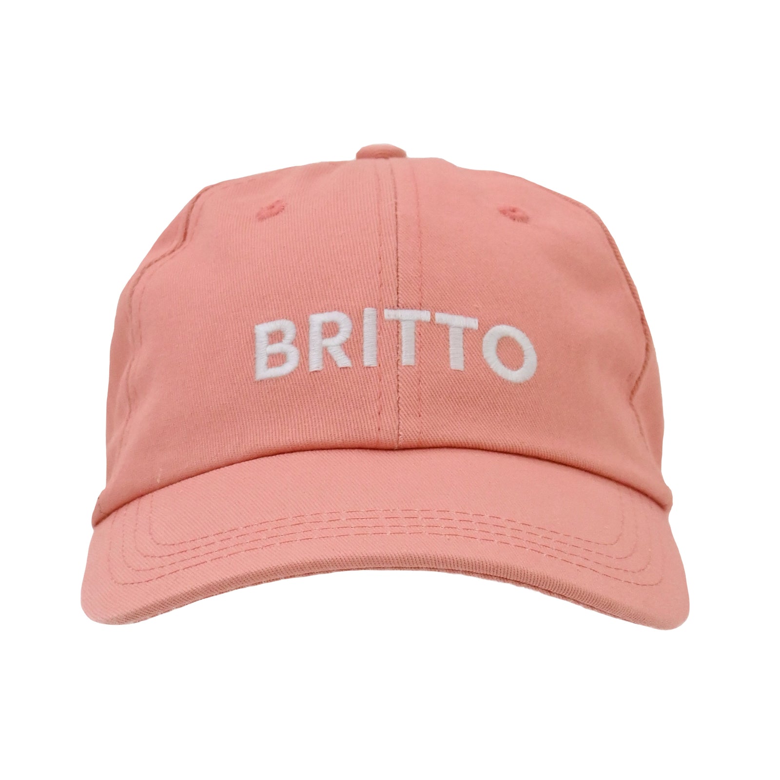 Romero Britto britto hat light pink with  colorful pop art design