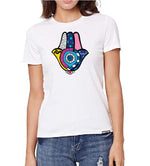 Limited Edition - Premium 100% Organic Cotton Hamsa T-Shirt - (Women)