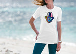 Limited Edition - Premium 100% Organic Cotton Hamsa T-Shirt - (Women)