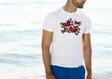 Limited Edition - Premium 100% Organic Cotton Flying Hearts T-Shirt - (Men)