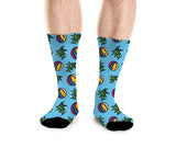 BRITTO® SOCKS - UNISEX - MIAMI (BLUE) (ONE SIZE)