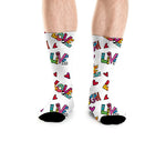 BRITTO® SOCKS - UNISEX - LIVE LAUGH LOVE