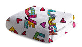 BRITTO® BEACH TOWEL - Limited Edition - LIVE LOVE LAUGH