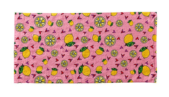 BRITTO® BEACH TOWEL - Limited Edition - LEMONS