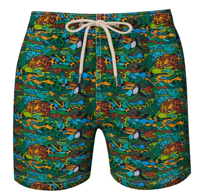 Limited Edition - BRITTO®  Shorts - GREEN CAMOUFLAGE - KIDS