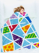 BRITTO® BLANKET - Limited Edition - BABY BLUE LANDSCAPE