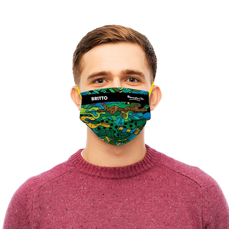 BRITTO® FACE MASK - Green Camouflage 5-Pack - *LIMITED TIME OFFER*