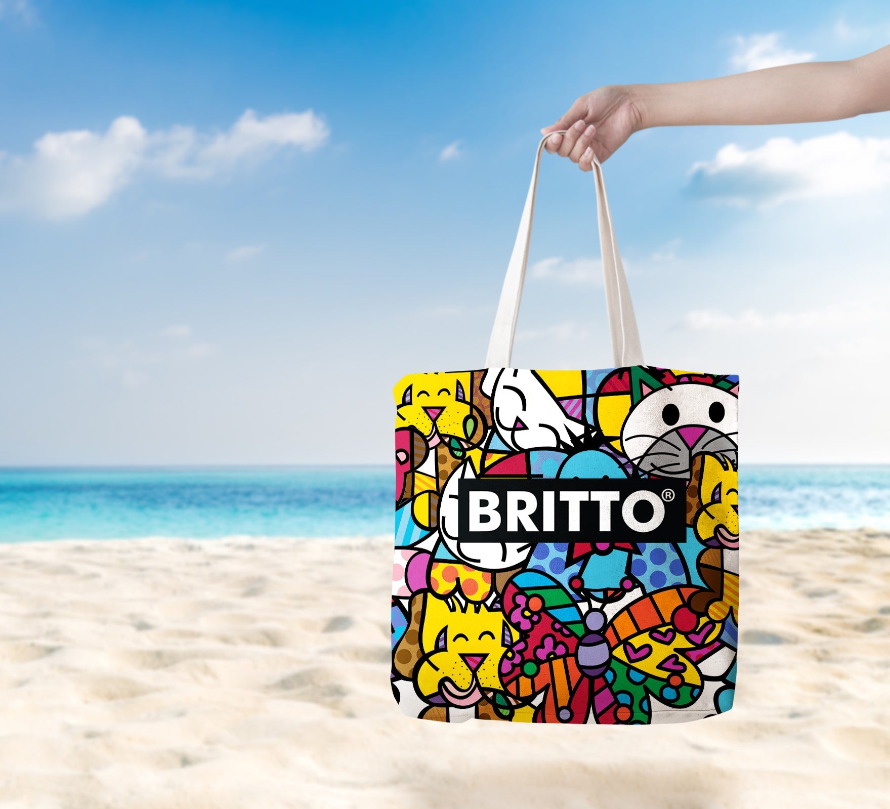 BRITTO WATER BOTTLE - BEST FRIENDS (RED) – Shop Britto