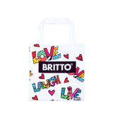 BRITTO® BEACH BAG - Limited Edition - LIVE LOVE LAUGH