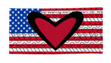 BRITTO® BEACH TOWEL - Limited Edition - AMERICAN FLAG