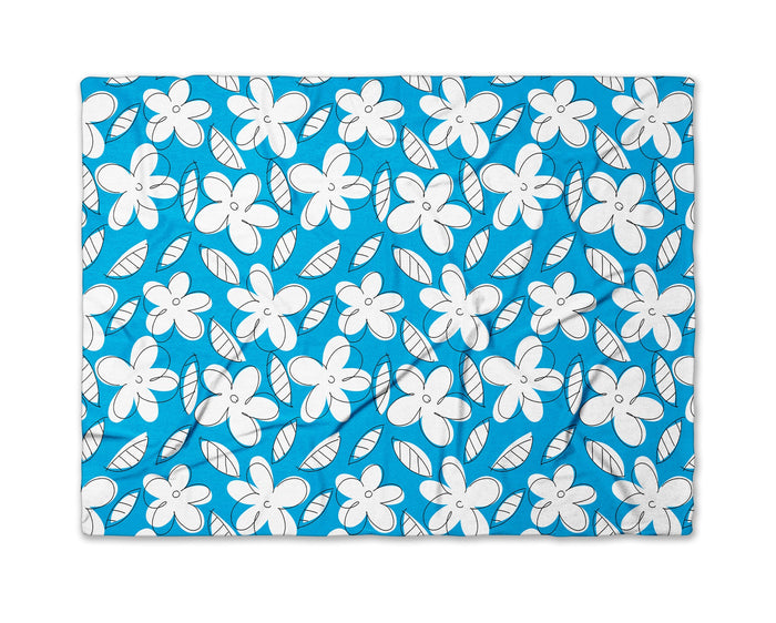 BRITTO® BLANKET - Limited Edition - BLUE FLOWERS