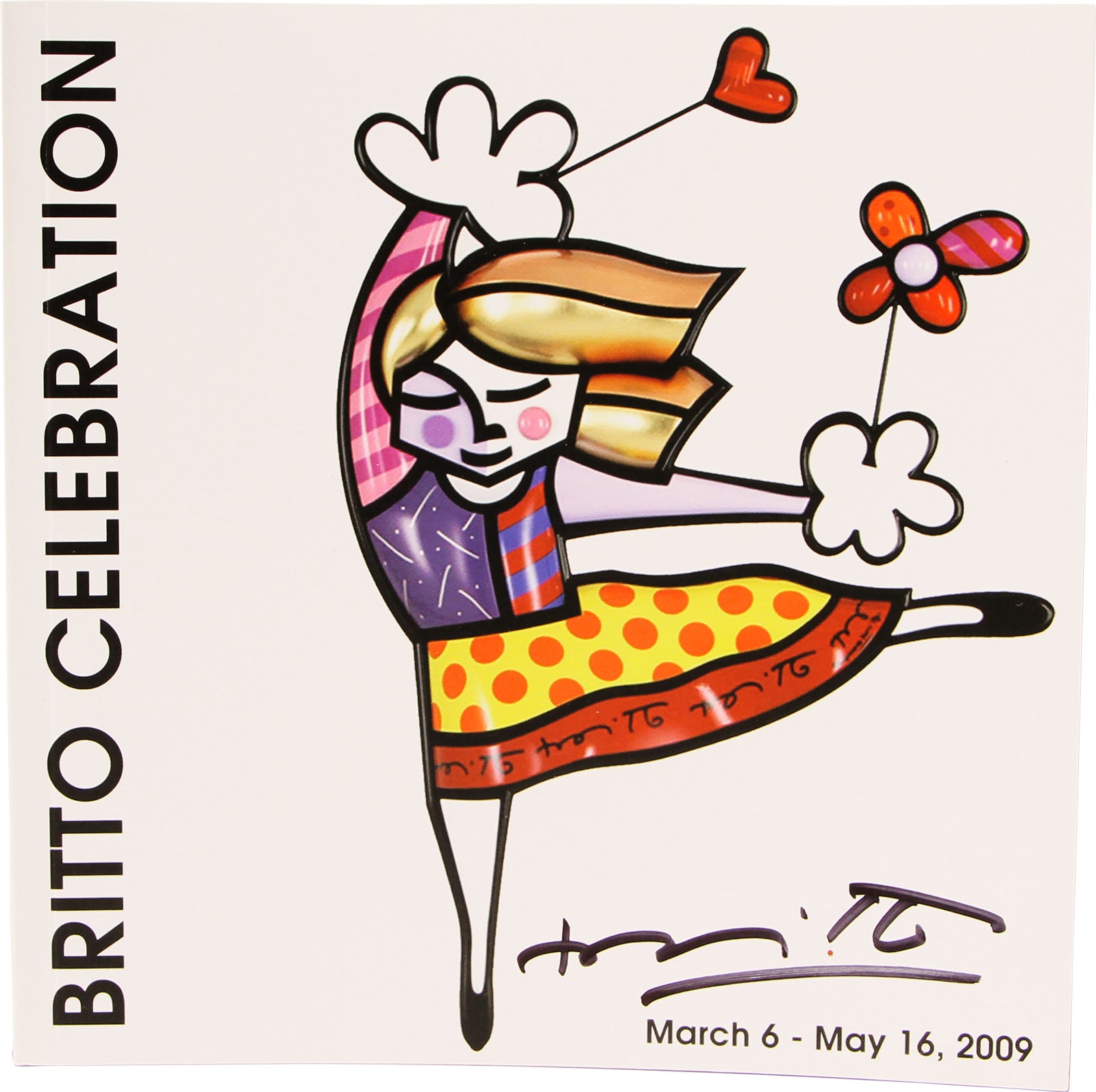 Romero Britto romero britto celebration catalogue 2009  colorful pop art design